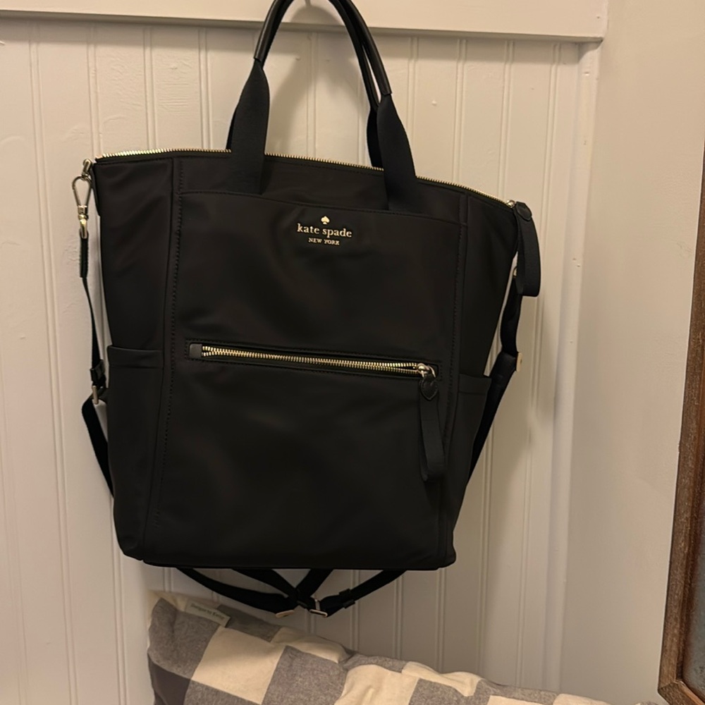 Kate Spade Black Backpack
